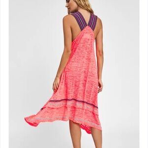Pitusa Coral Pink Swim Cover-Up